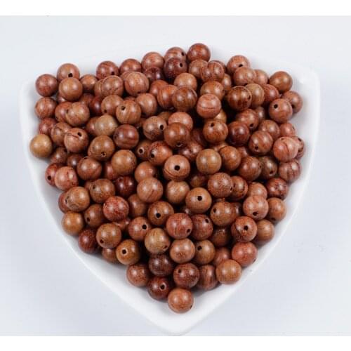 50/100/150/200Pcs 8Mm Wooden Beads Pine Natural Round Wood Spacer Wooden Loose Beads for Handmade Jewelry Bracelet Accessories