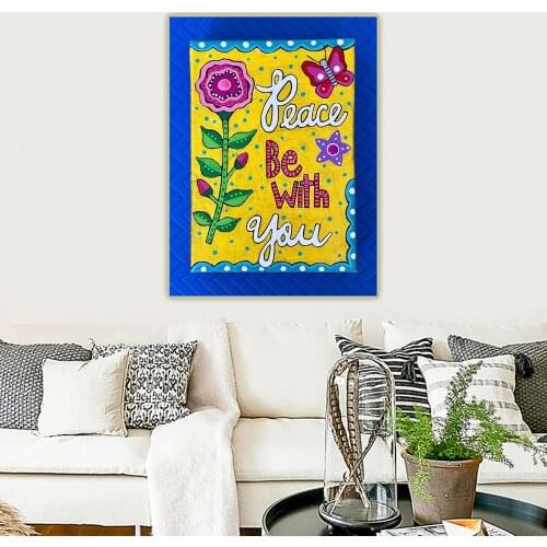 Citon Angela Sharkey《John 2021》Canvas Art Oil Painting Cartoons Artwork Poster Picture Wall Background Decor Home Decoration