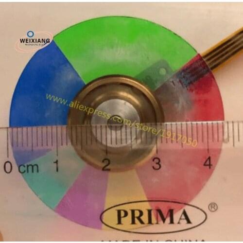 Projector color wheel for PRM25 , 6 segments 44mm