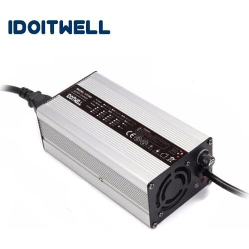 Customized 12V 20A smart battery charger ROHS Custom professional automatic battery charger 12V for 60ah 80AH 100ah 150ah 200ah
