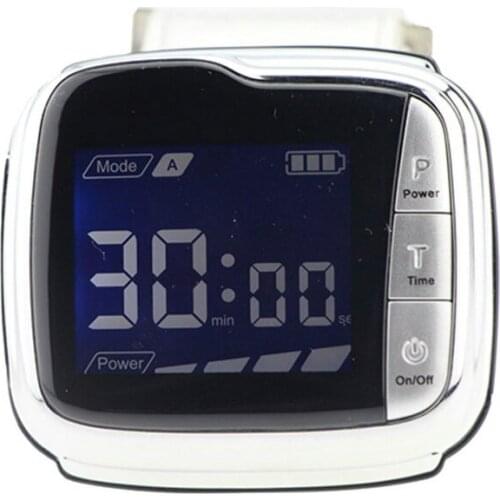 LASTEK Laser Therapy Watch Acupuncture Treat Rhinitis Hypertension Diabetes Prevent Arteriosclerosis Medical Watch