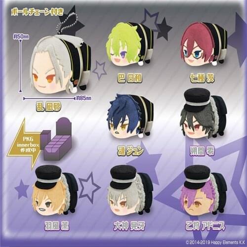 Stuffed Ensemble Stars Mochi Mascot Vol.3 Ran Nagisa Sakuma Rei Tomoe Hiyori Hakaze Kaoru Collectible Plush Pendant Toys For Fan