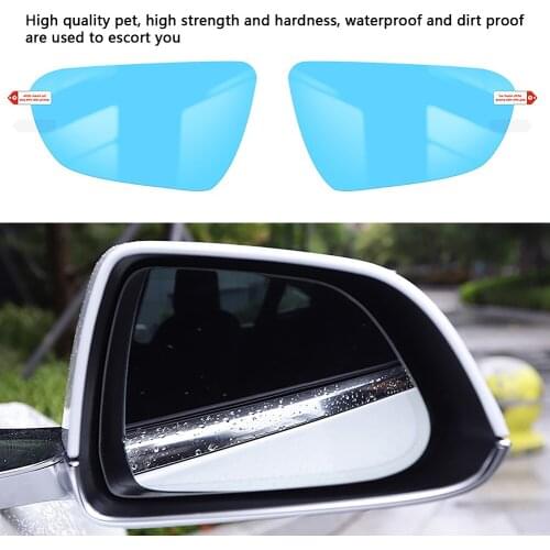 For Model Y Car Rearview Mirror Rainproof Film For Tesla Model 3 Side Reversing Mirror Waterproof Anti-fog Film Auto Accessories