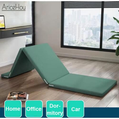 Office Nap Artifact Floor Tatami Mattress Folding Lunch Break Bed Lazy Sofa For Living Room Office Nap Lounge Mat With Pillow