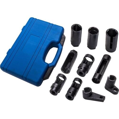 For O2 Oxygen Sensor Socket Oil Pressure Sending Units Switch Puller Tool Kit 3/8"