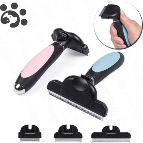 Dog Hair Remover Cat Brush Grooming Combs Tools Deshedding Attachment for Pet Trimmer Combs for Cat Pet Supples Chihuahua