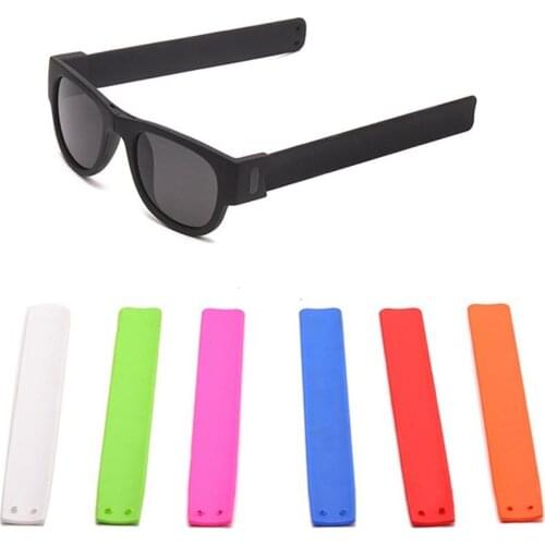 Folding Snap Ring Riding Sunglasses Sunglasses Sunglasses For Men Sunglasses Folding Bracelet Sunglasses