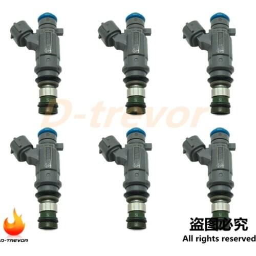 6Pcs 0280155954 fuel injector for 2000-2006 SUBARU OUTBACK/LEGACY/BAJA 2.5L