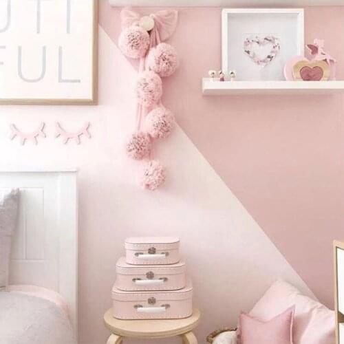 Baby Room Decoration Garland Ball Garland Bunting for Wedding or Party Childrens Room Mosquito Net Crib Net Accessories 19A0227