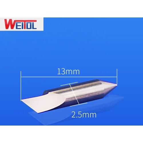 Weitol free shipping 5pcs/lot IOLINE plotter blades cutter 30/45/60 degree carbide plotter vinyl cutter tools cutting tools