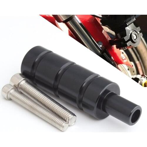 M8 M6 Black Aluminum Mount Bolt Bike Sport Tail Light Spotlight Bracket Mounting Bracket Post Support Base for Cafe Racer