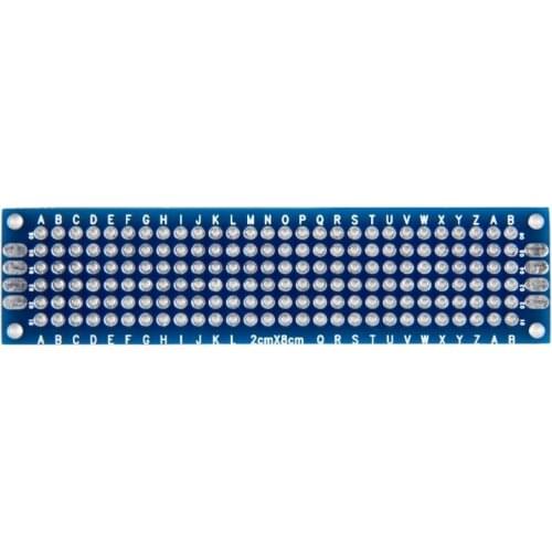 10PCS 8x2cm Universal Double Side Board PCB DIY Prototype Paper PCB Board