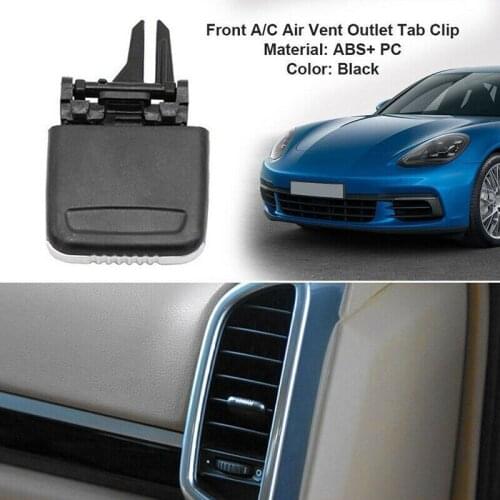2011-2016 Air Vent Outlet A/C Tab Clip Black Center For Porsche Cayenne Front Kit