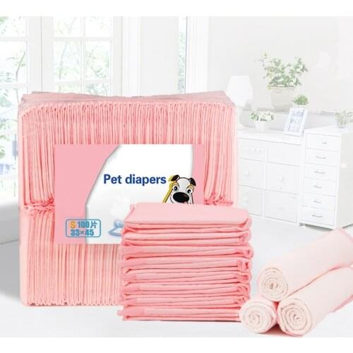 2021 Thicken Dog Diapers Pet Dog Diaper Backpack Disposable Leakproof Nappies Puppy Super Absorption Physiological Pants