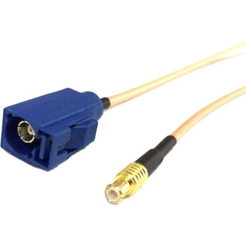 Fakra C female jack to MCX Male Straight Pigtail Cable Adapter RG316 15cm 6inch/30cm/50cm wholesale NEW