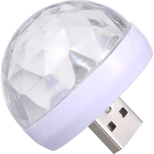 USB Colorful Neon Light Stage Lamp for KTV DJ Show Disco Bar Club Car Styling