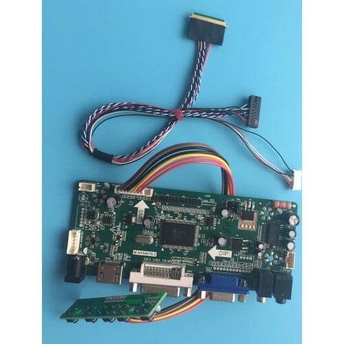 For B154EW09 V0/V1 1280X800 15.4" M.NT68676 40pin controller board panel AUO HDMI DVI LCD DIY VGA LVDS LED kit