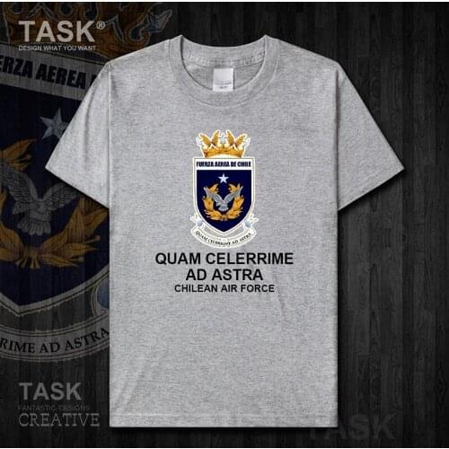 Air Force Chile Chilean CHL CL Fashion country t shirt new Tops Short sleeve clothes sweatshirt sports Army Tactical Military 01