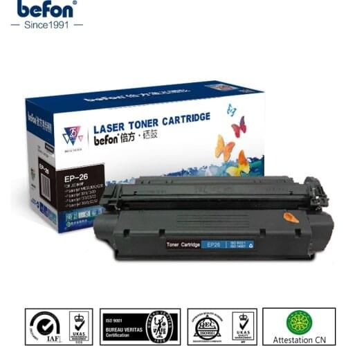 Befon Refilled 26 Toner Cartridges Replacement for CANON EP-26 ep26 for LBP3200 3220 3112 MF3110 MF5630 MF5650 Printer