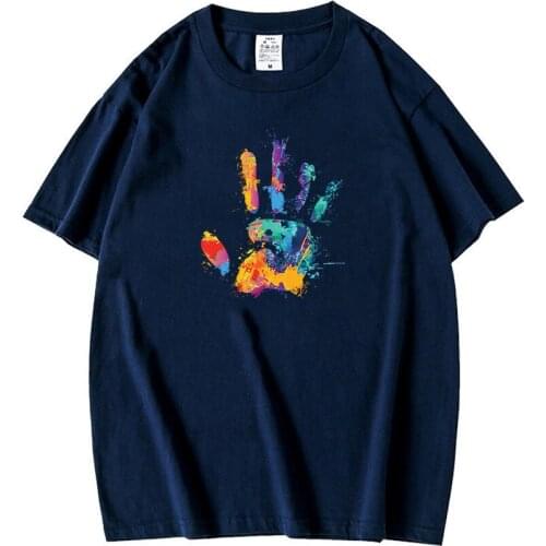 Mens summer slap design T-shirt printing and mast yards short sleeve T-shirt hip-hop fashion leisure loose t-shirts