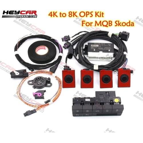 Park Pilot Parking Front Update 4K Upgrade to 8K PDC OPS Kit For MQB SKODA LHD New Octavia 3 MK3