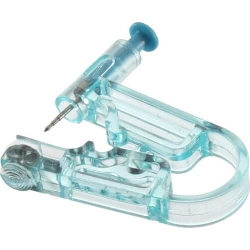 Disposable analgesia sterile piercing ear piercer piercing ear piercing gun with alcohol cotton