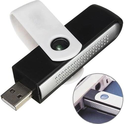 Mini Portable Rotatable USB Office Home Car Auto Fresh Ionic Air Purifier Ozone Oxygen Bar Anion Ionizer Cleaner