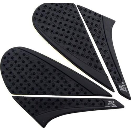 Anti slip sticker Motorcycle Carbon Fiber Tank Traction Pad Side Knee Grip Protector For kawasaki Z 800 Z800 2012 2013 2014 2015