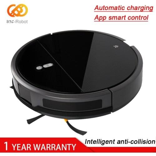 Robot Vacuum Cleaner Wet Mop for Wood Floor Home Sweeper, Cleaning Appliances, Electric Sweeper Automatic Charging