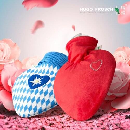 Christmas gift warm frog hot water bag hot water bag lovely student