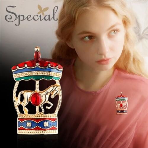 SPECIAL European and American personality anti-lightning brooch female pin fashion S1889B