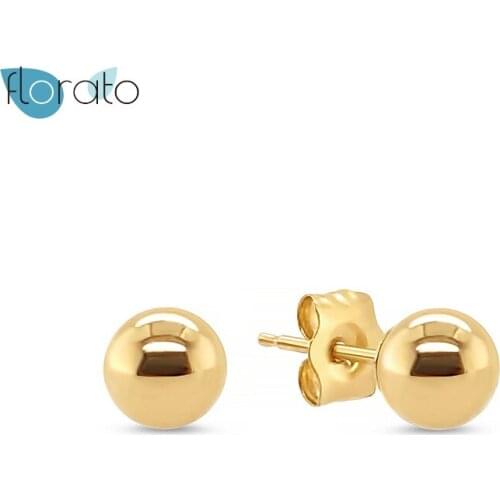 925 Silver Ear Needle Stud Earrings for Women Lovely Minimalist Small Earring for Women Gold Color Earrings Fashion Jewelry Gift