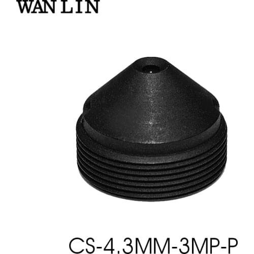 3.0Megapixel HD 4.3mm CCTV Lens M12 Mini Camera Pinhole Lens IP Camera Lens Video Phone Camera Lens Support IR leds 100Degree