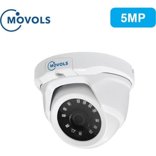 MOVOLS 5MP Analog Security CCTV Camera Indoor Outdoor Waterproof AHD/TVI / CVI / CVBS 4 In 1 HD Sony Sensor Surveillance IR-Cut