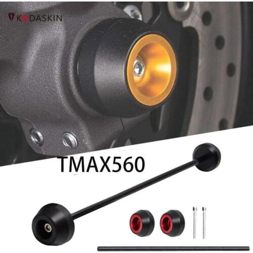Kodaskin Motorcycle Rear Axle sliders Fork wheel protection Crash pad kit for Yamaha t max 560 tmax 560 tmax560 tmax 2019-2020