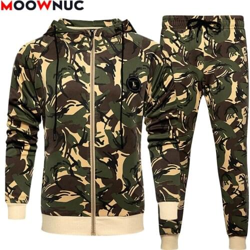 Hoodies + Pant Male Mens Casual Sets Tracksuits Sportswear Jogger Spring Autumn Sweatshirt Hombre Sporting Fashion Europe Size