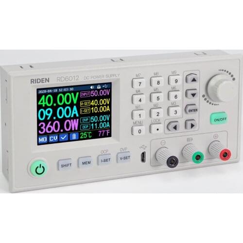 RD RIDEN RD6012 RD6018-W USB WiFi DC - DC Voltage Current Step-down Power Supply Module Buck Voltage Converter Voltmeter 60V 6A