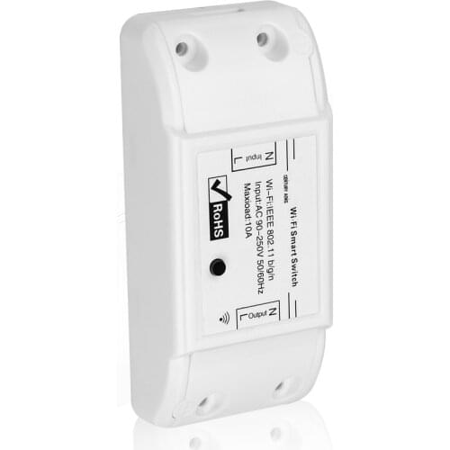 Single Channel Wifi Smart Switch 10A Automation Module Controller Wireless Remote Switch Timing Controller