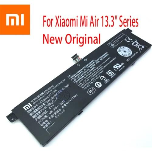 Original 5230mAh R13B01W R13B02W Tablet Battery For Xiaomi Mi Air 13.3" Series Tablet PC 7.6V 39WH