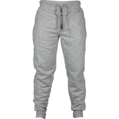 Autumn 5 Solid Color Men Joggers Sweatpants Men Joggers Trousers Sporting Clothing The High Quality Bodybuilding Pants