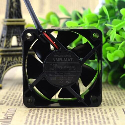 Authentic FOR NMB 2410RL-05W-B50 24V 0.11A 6CM 60252 Line Frequency Converter Cooling Fan
