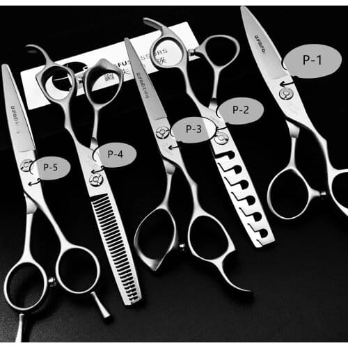 6 Inch Professional Hairdressing Barber Scissors for Barbershop Hair Cutting Shears Scissors Thinning Japan 440c Hair Scissors