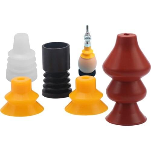 Manipulator suction cup Industrial vacuum suction cup Silicone aerodynamic suction nozzle for egg ball type vacuum suction cup