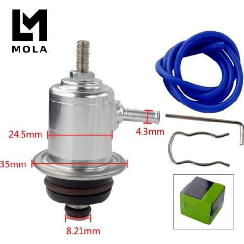 Adjustable Fuel Pressure Regulator For VW Golf Jetta Passat Audi VAG Engine fuel Regulator fpr ALUMINUM FPR99