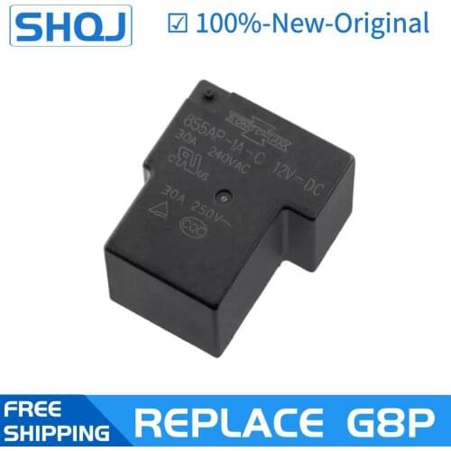 OMRON RELAY 855AP-1A-C 12V 24V 12VDC 24VDC 30A 4PIN replaced G8P-1A4P Brand new and original relay