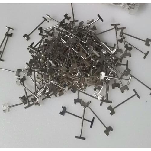 100pcs 1.5mm Replacement Steel Needles For Flooring Wall Tile Leveling System Leveler Replaceable Pin Tiling Construction Tools
