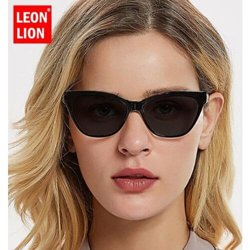 LeonLion 2021 Cat Eye Sunglasses Women Luxury Vintage Sunglasses Women Brand Designer Glasses for Women Oculos De Sol Feminino