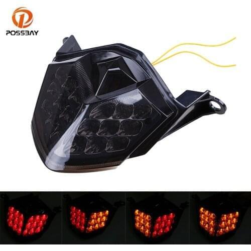 Motorcycle LED Tail Light Fit for Kawasaki Ninja ZX10R/ZX6R Motorcycle Turn Signal Indicator Lamp Motorcycle Light Accessories