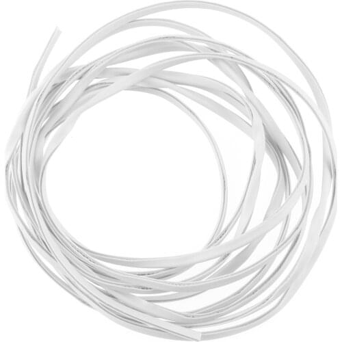 Universal 5M/16FT White Car Door Edge Trim Molding Seal Strip Scratch Guard Protector