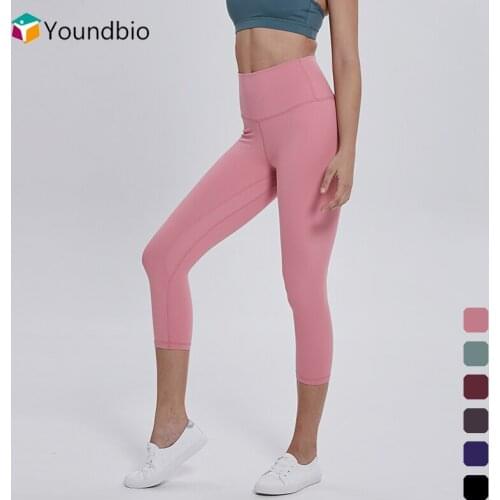 YOUNDBIO 2021 High Waist Yoga Pants Gym Fitness Women Leggings Push Up Sport Tights Female Running Pink Sexy Workout Leggings